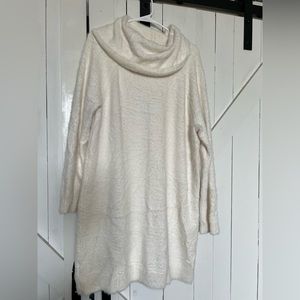Lou & Grey sweater dress NWT ivory size XL